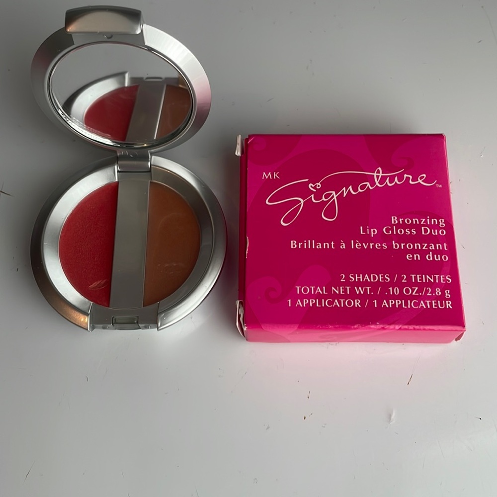 Mary Kay signature Bronzing lipgloss duo mango mist